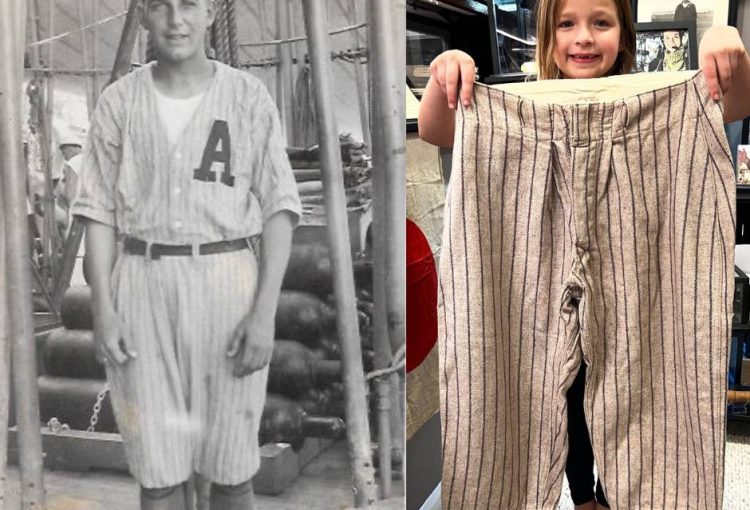 USS Arizona Baseball Uniform