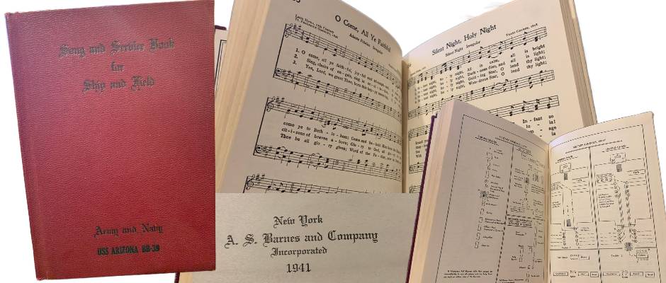 USS Arizona Ship Service Book