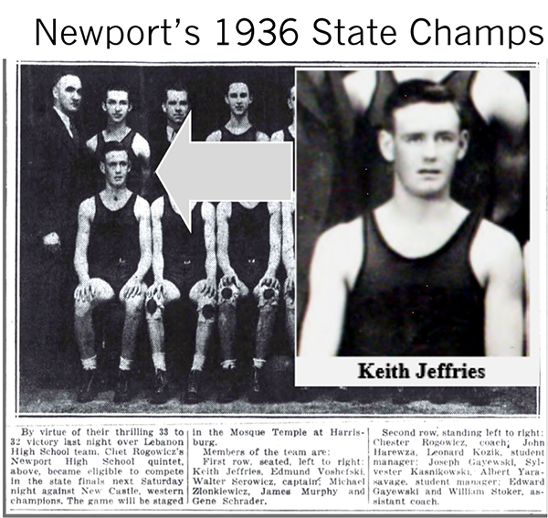 Keith Jefferies State Champs