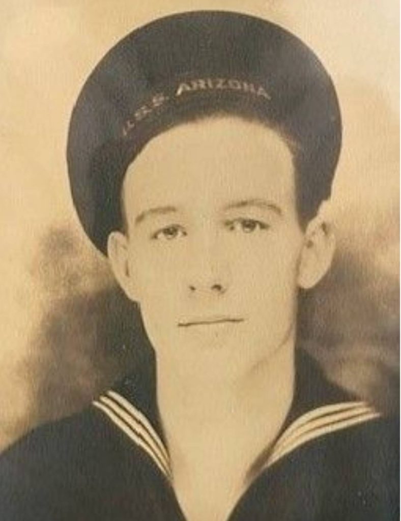 Millard Charles Bishop USS Arizona