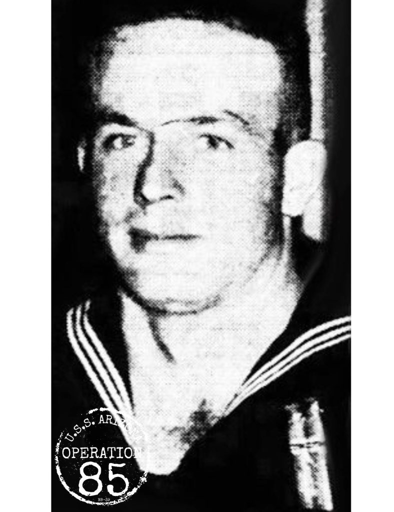 James Pickens Anderson Jr USS Arizona